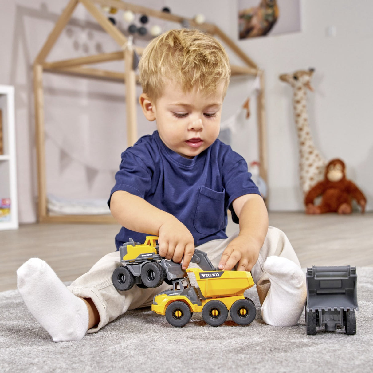 Dickie Toys Anlægsmaskiner Set