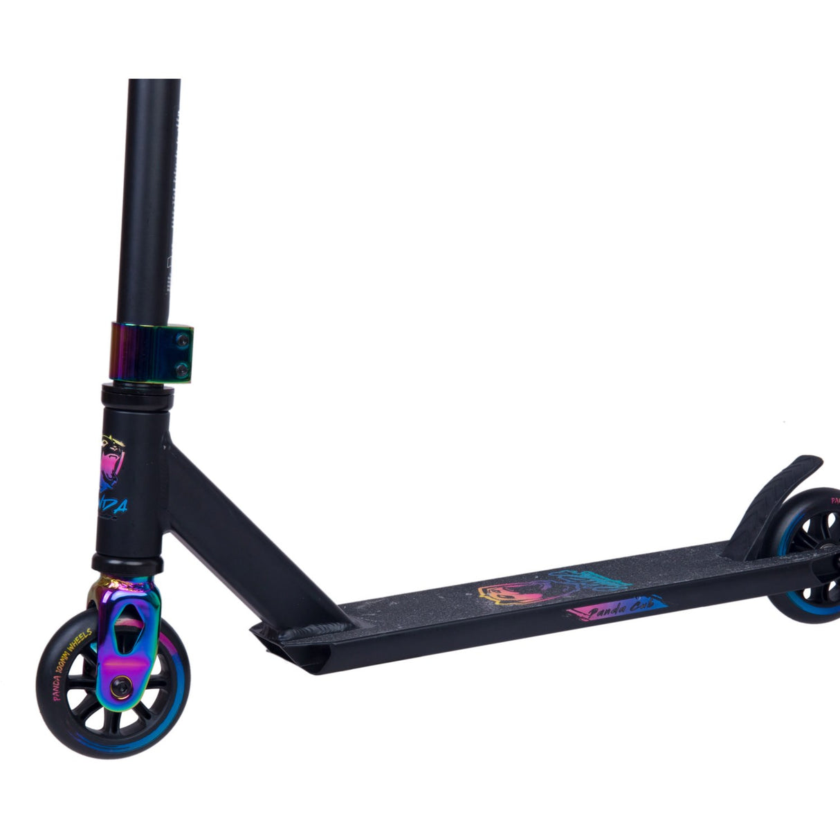 Panda Black/Rainbow Cub Trick Løbehjul