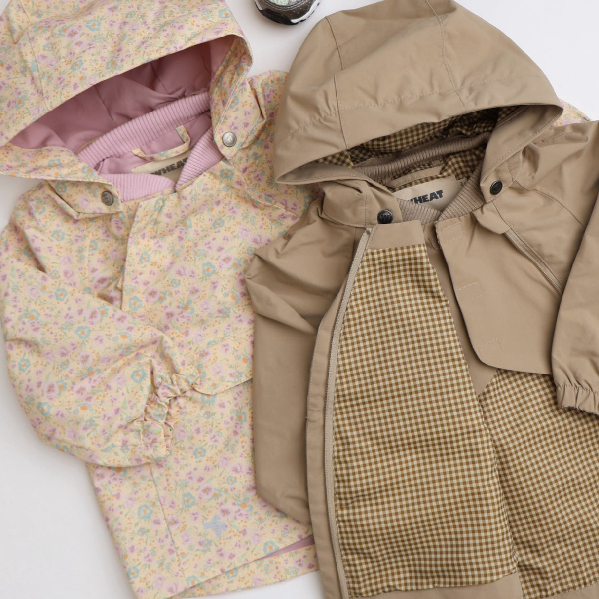 Wheat Pansies Jacket Sveo Tech