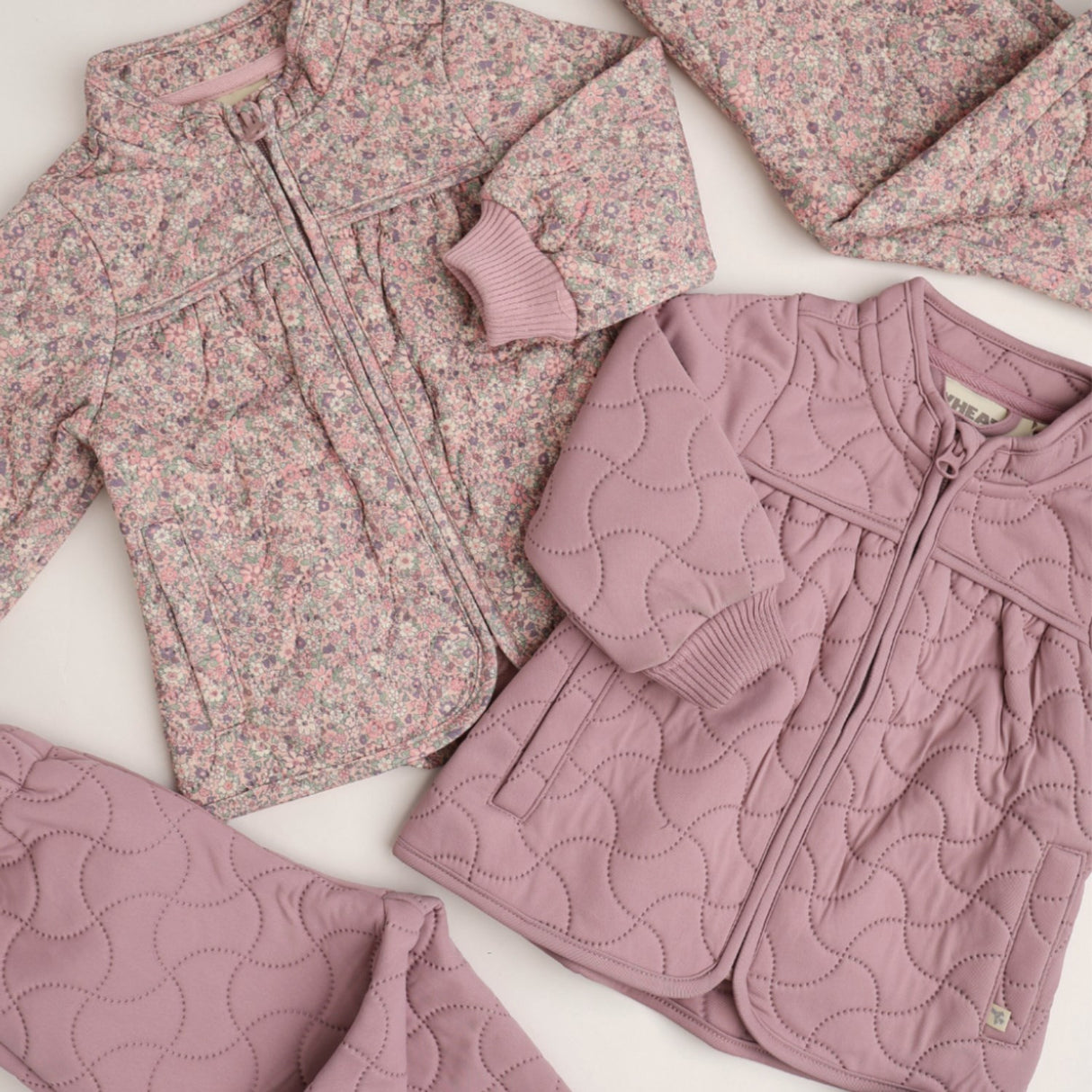 Wheat Powder Flower Meadow Thermo Jacket Tilde