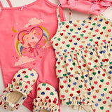 Konges Sløjd Flamingo Plume Riley Swimsuit Grs