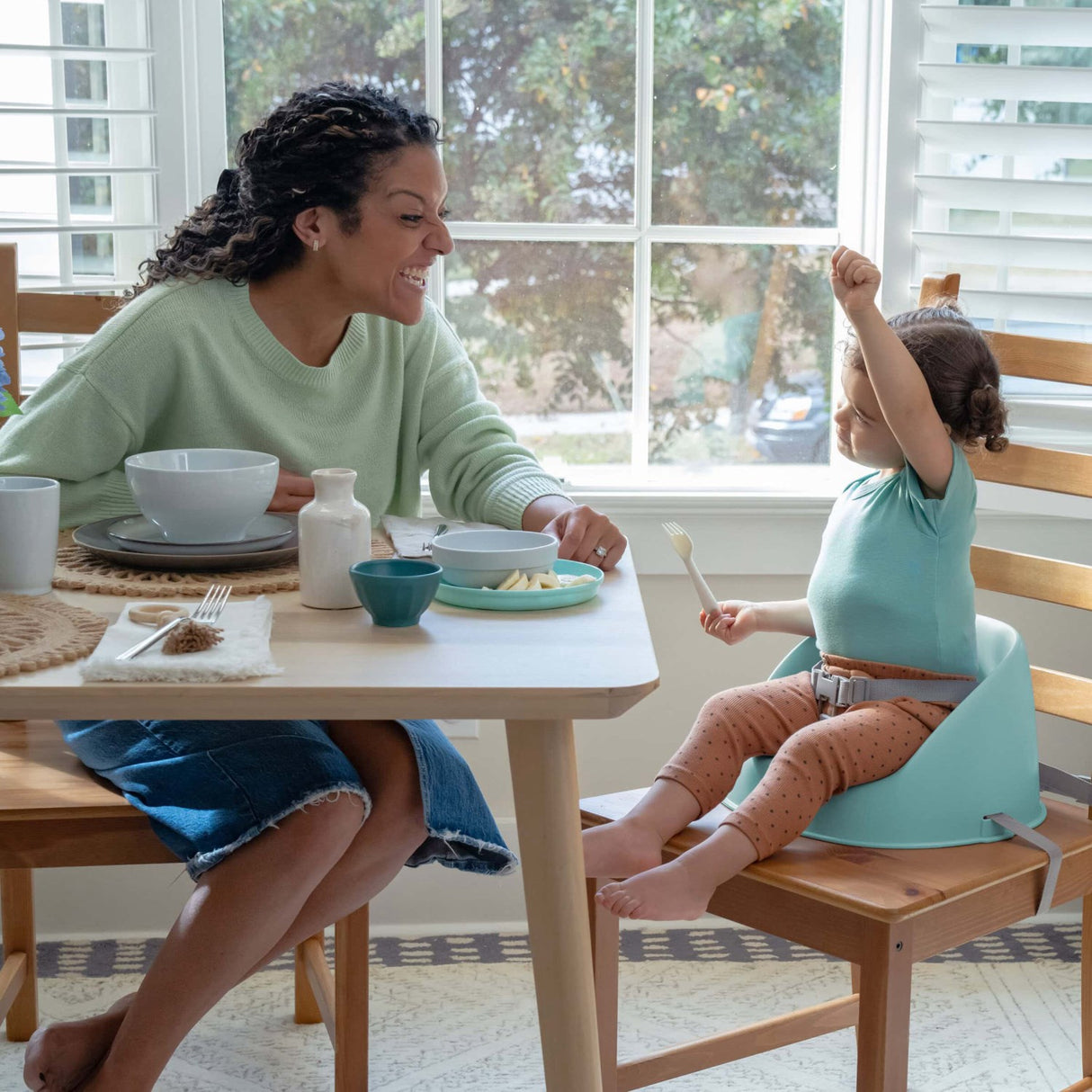 Ingenuity Teal My Spot™ Easy-Clean Booster