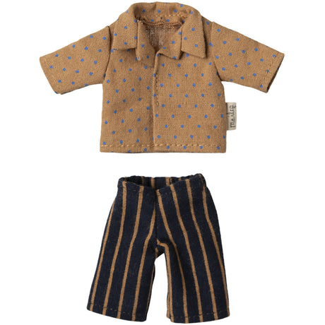 Maileg Shirt And Striped Pants, Dad Mouse