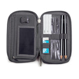 JEVA Football Pencil Case With Fyld Twozip 8865