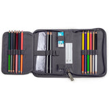 JEVA Football Pencil Case With Fyld Onezip 8869