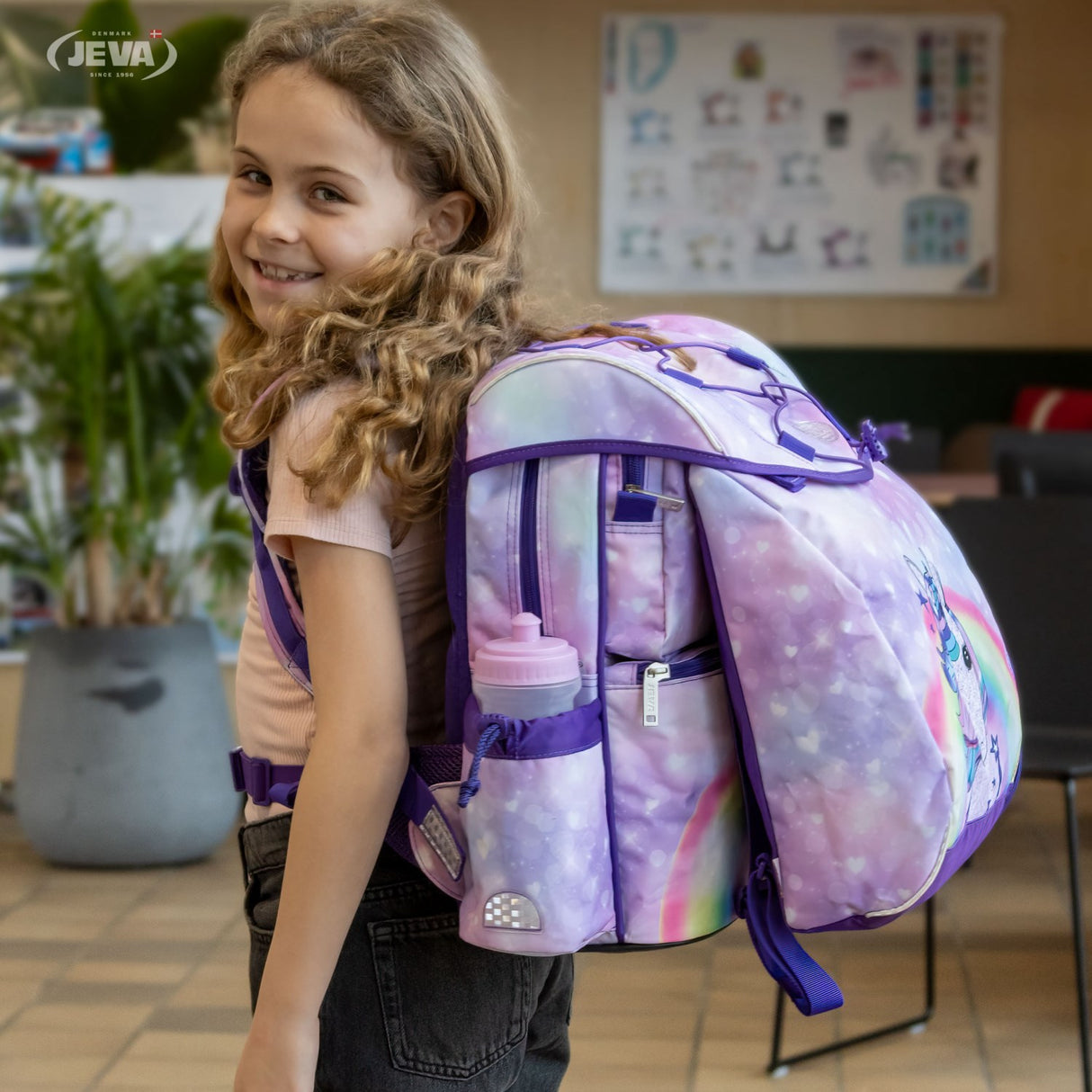 JEVA Unicorn School Bag Intermediate 308