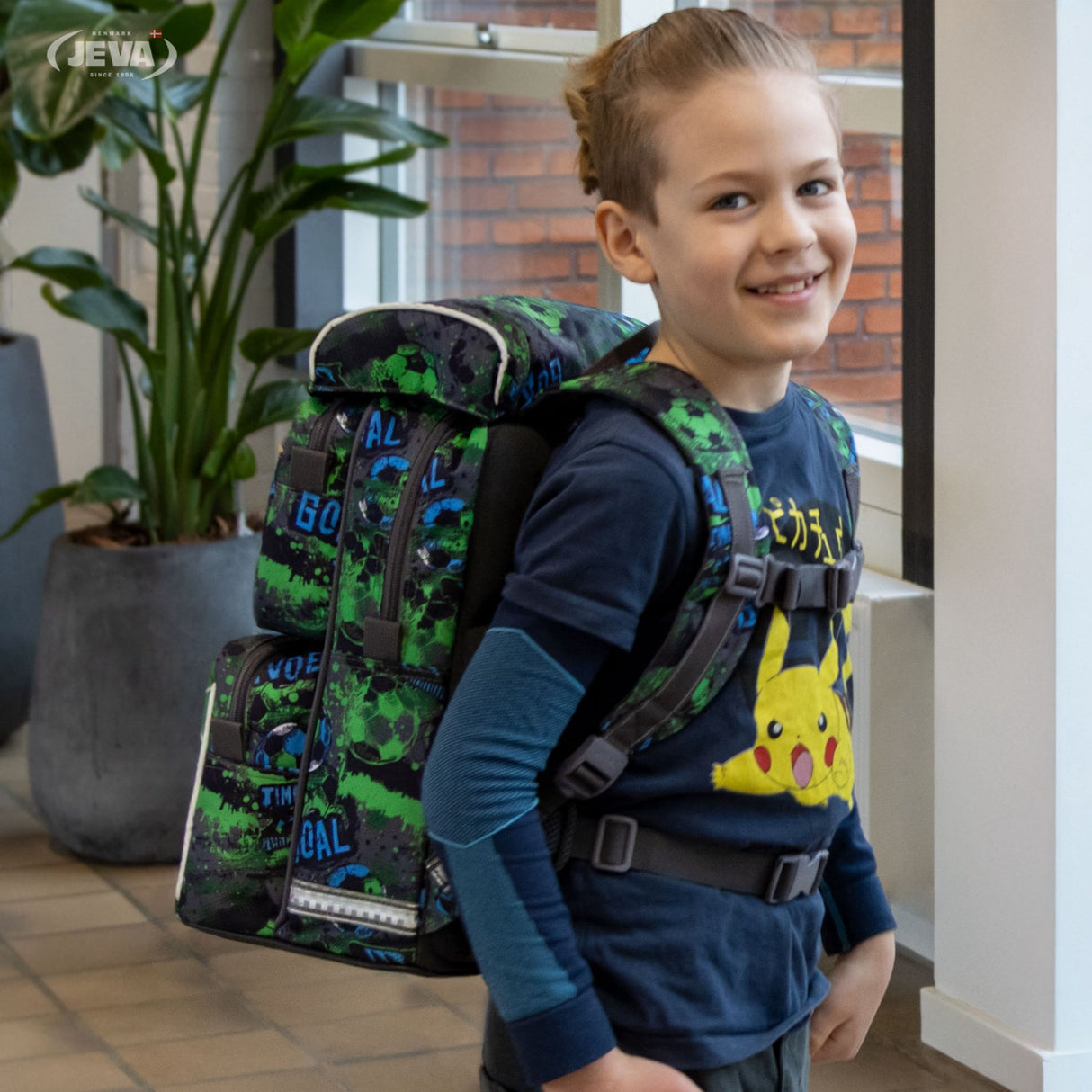 JEVA Football School Bag Beginners 313