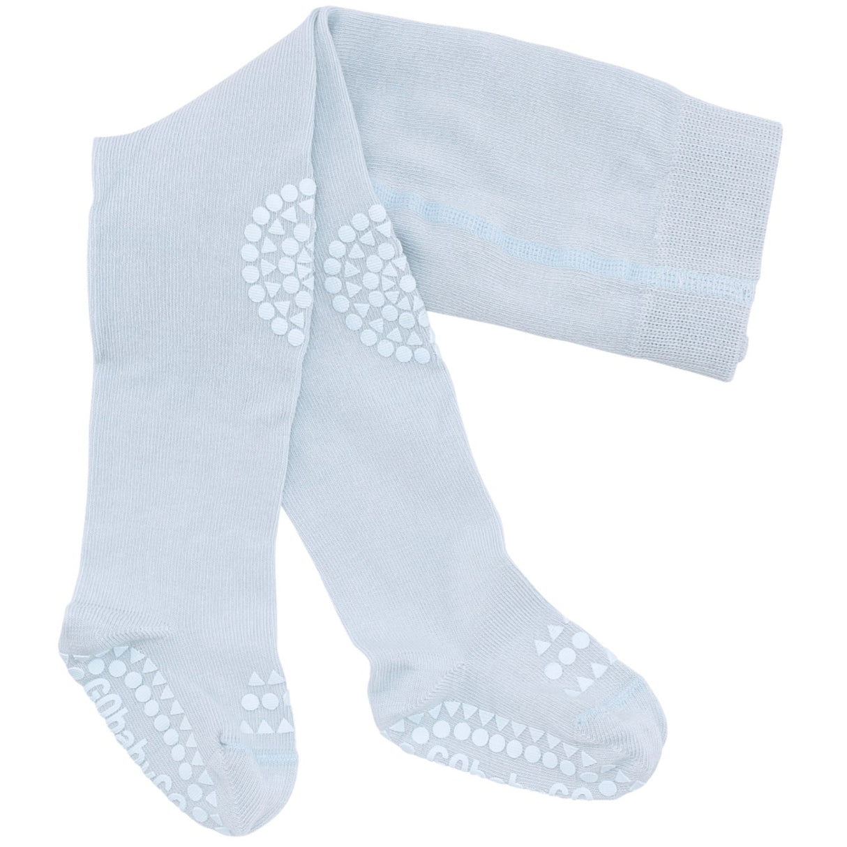 Gobabygo Sky Blue Crawling Tights Bamboo