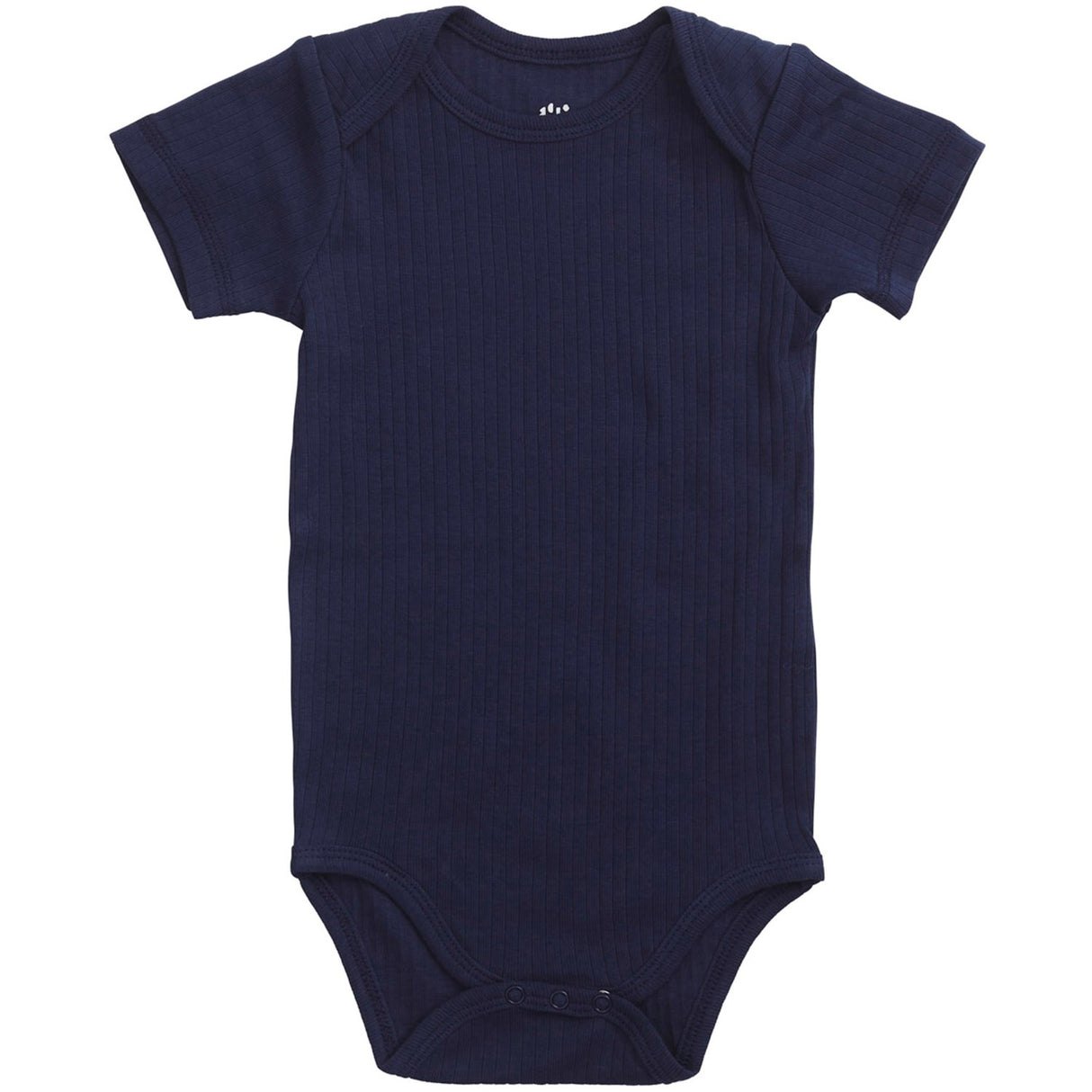 COPENHAGEN COLORS Navy Rib Jersey Short Sleeve Body