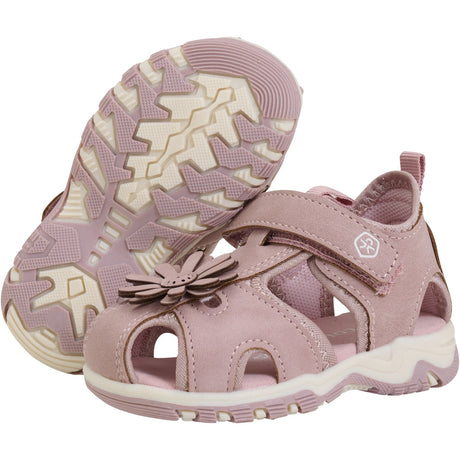 Color Kids Woodrose Baby Sandals W. Velcro Strap