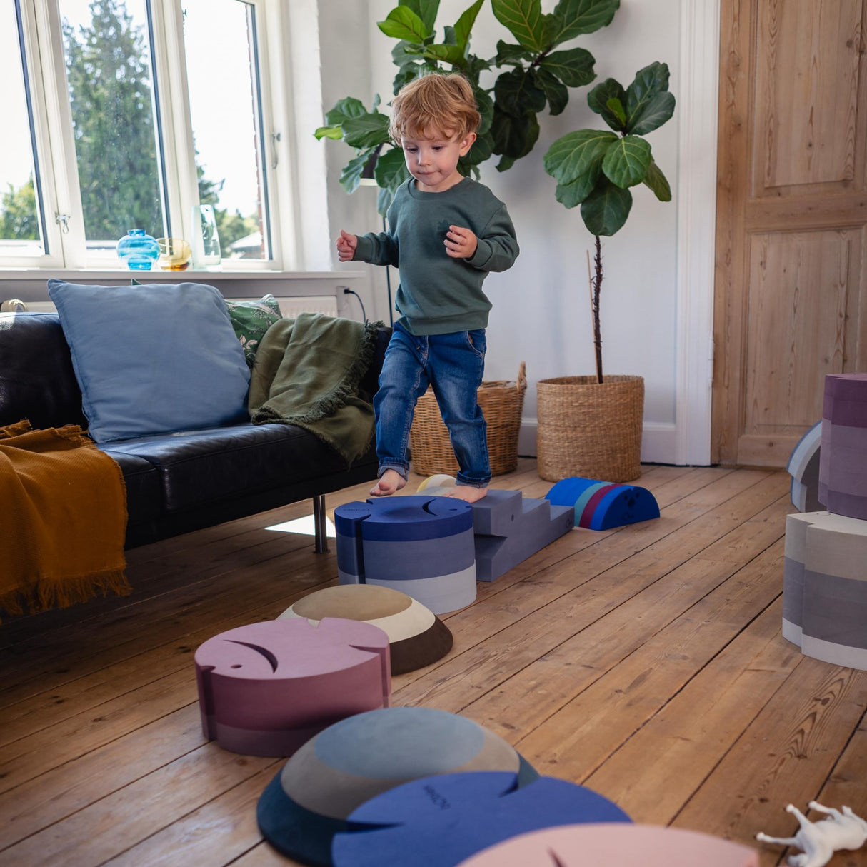 bObles Cloudy Blue Fish