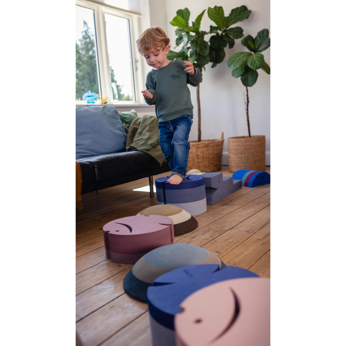 bObles Cloudy Blue Fish