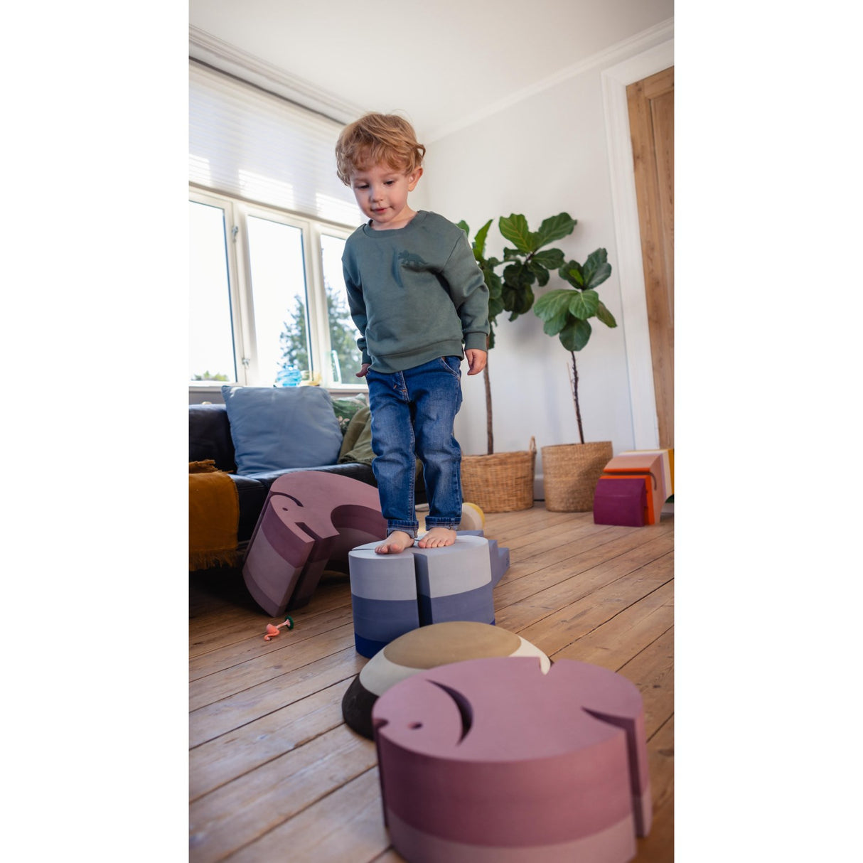 bObles Cloudy Blue Fish