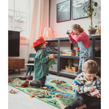 Rebel Roads Dino World Carpet - 140 X 200 Cm