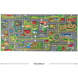 Rebel Roads City Life Carpet - 95 X 200 Cm