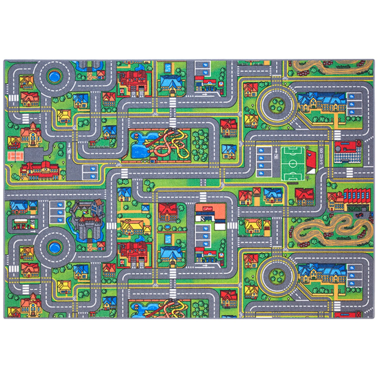 Rebel Roads City Life Carpet - 140 X 200 Cm