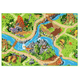 Rebel Roads Dino World Carpet - 95 X 133 Cm