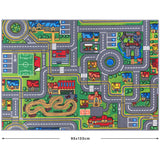 Rebel Roads City Life Carpet - 95 X 133 Cm