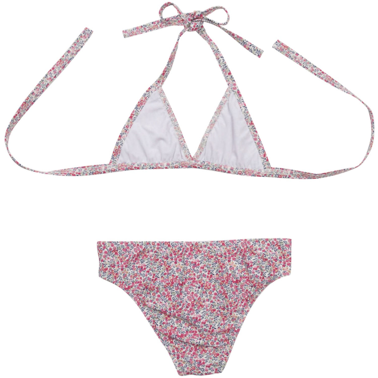 Petit Crabe Wiltshire Bud Elle Triangle Bikini - Made With Liberty© Fabric