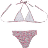 Petit Crabe Wiltshire Bud Elle Triangle Bikini - Made With Liberty© Fabric