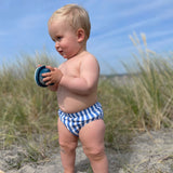 Petit Crabe Vertical Stripes Leo Swim Nappy