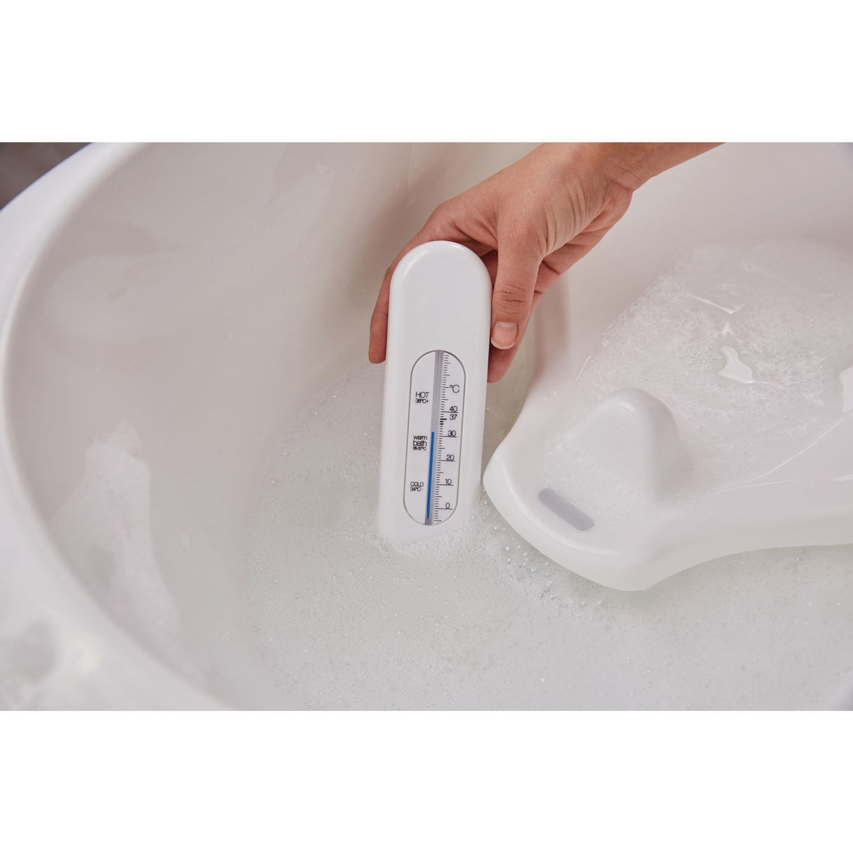 BabyDan Taupe Bebejou Bath Thermometer