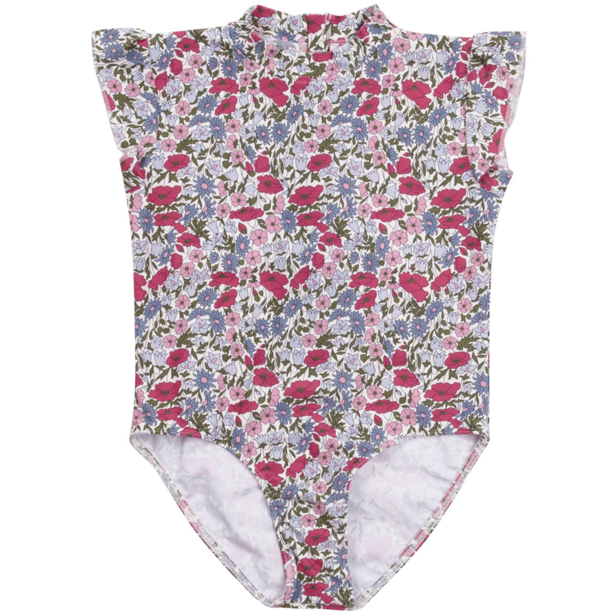 Petit Crabe Poppy & Daisy P Beaa Swimsuit S/S - Made With Liberty Fabrics
