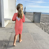 Petit Crabe Tropicana Noe Heart Sunsuit S/S