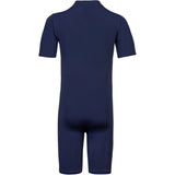 Petit Crabe Blue Noe Basic Sunsuit S/S