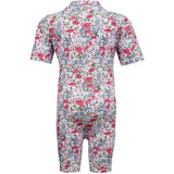 Petit Crabe Poppy & Daisy P Natsu Sunsuit S/S - Made With Liberty© Fabric