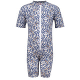 Petit Crabe Empress B Natsu Sunsuit S/S - Made With Liberty© Fabric