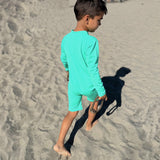 Petit Crabe Parrot Combi Sunsuit