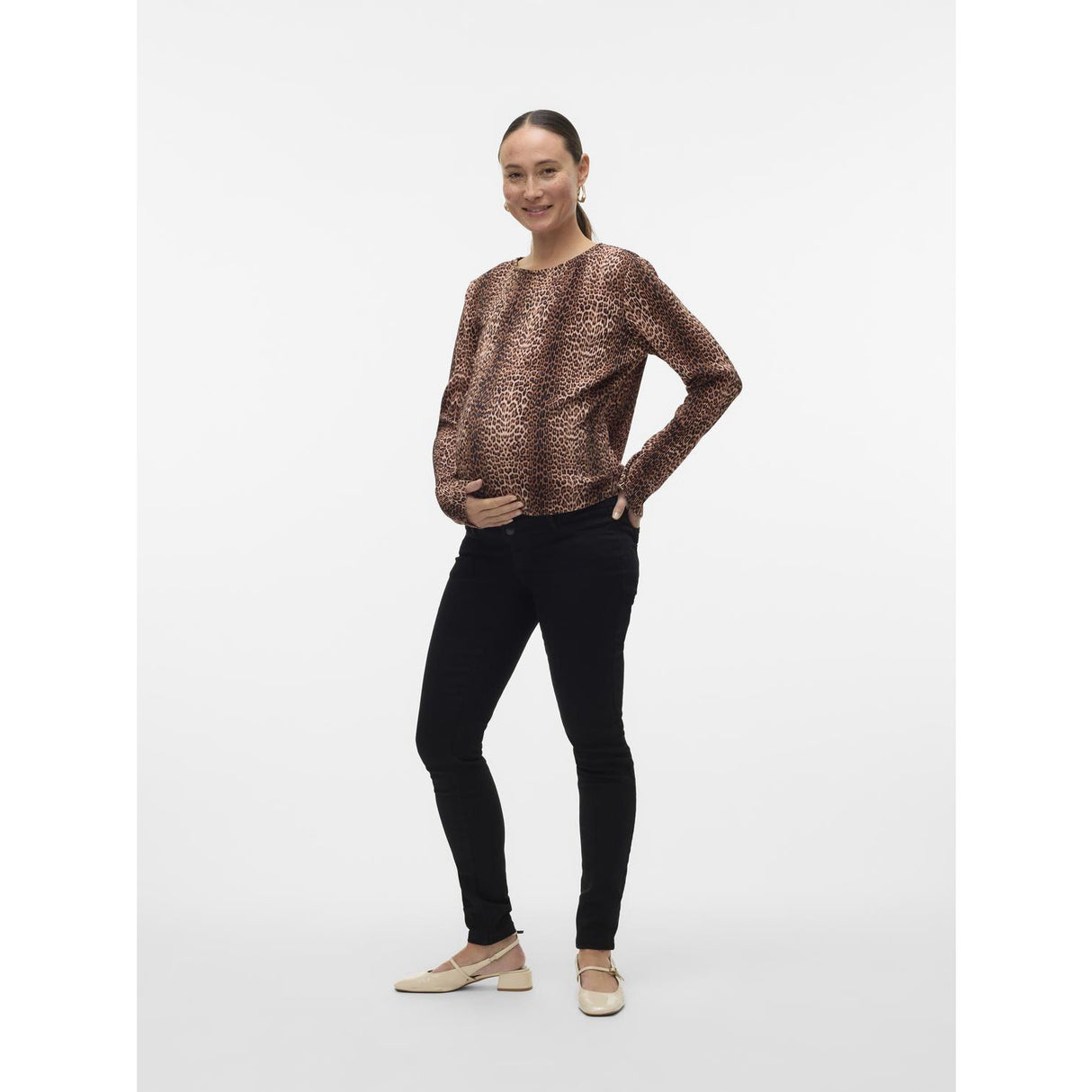 Vero Moda Maternity Black Vmmcara Skinny Vi1110 Jeans Noos