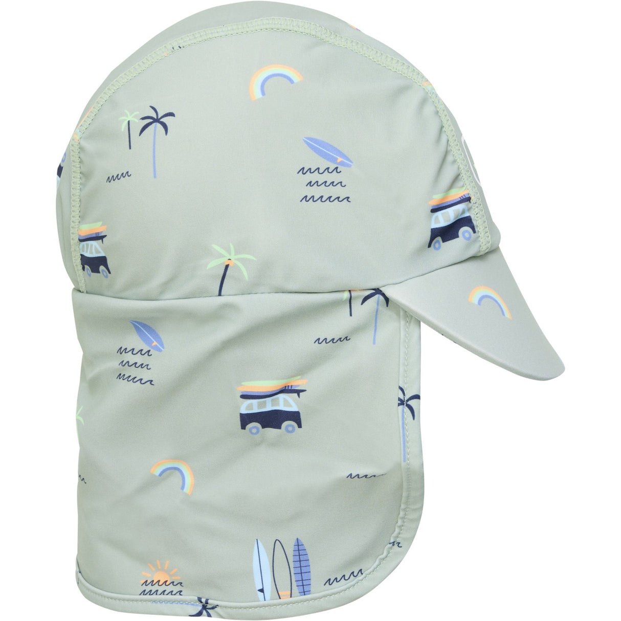 Color Kids Iceberg Green Hat - AOP