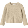 Name It Doeskin Nmfrikine Ls Short Knit Pullover Pb