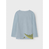 Name It Sterling Blue Nmmkingston Ls Nreg Top Pb
