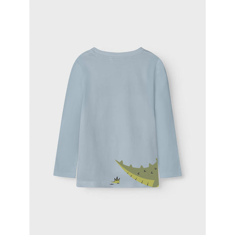 Name It Sterling Blue Nmmkingston Ls Nreg Top Pb