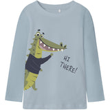 Name It Sterling Blue Nmmkingston Ls Nreg Top Pb