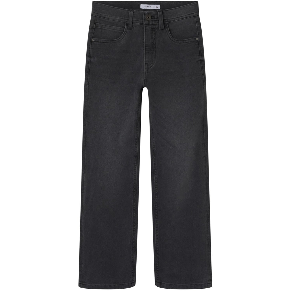 Name It Dark Grey Denim Nkmryan Straight Jeans 8808-Dt Tb