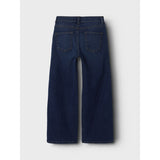 Name It Dark Blue Denim Nkfrose Wide Jeans 8808-Dt Tb