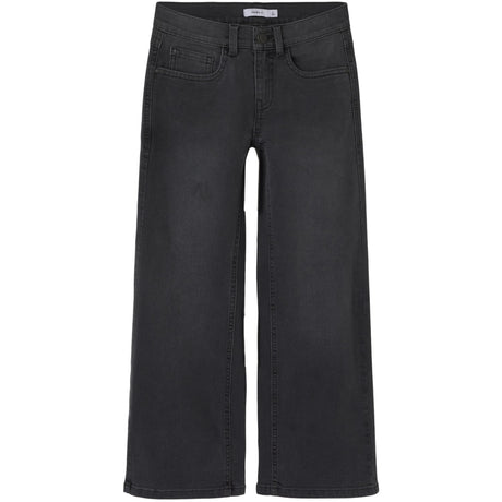 Name It Dark Grey Denim Nkfrose Wide Jeans 8808-Dt Tb