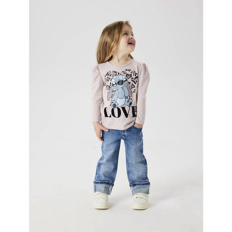 Name It Burnished Lilac Nmfjamin Stitch Ls Top Box Noos Wdi