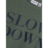 Name It Laurel Wreath Nkmnello Ls Nreg Swe Bru Pb