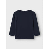 Name It Navy Blazer Nmmjewel Jurassic Nreg Ls Top Noos Sky