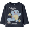 Name It Navy Blazer Nmmjumbo Pokemon Nreg Ls Top Box Sky