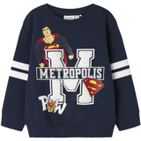 Name It Navy Blazer Nmmjasp Superman Nreg Sweat Unb Wab