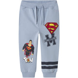 Name It Dusty Blue Nmmjasp Superman Nreg Swe Pants Unb Wab
