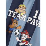 Name It Dusty Blue Nmmjakari Paw Nreg Poly Top Cplg