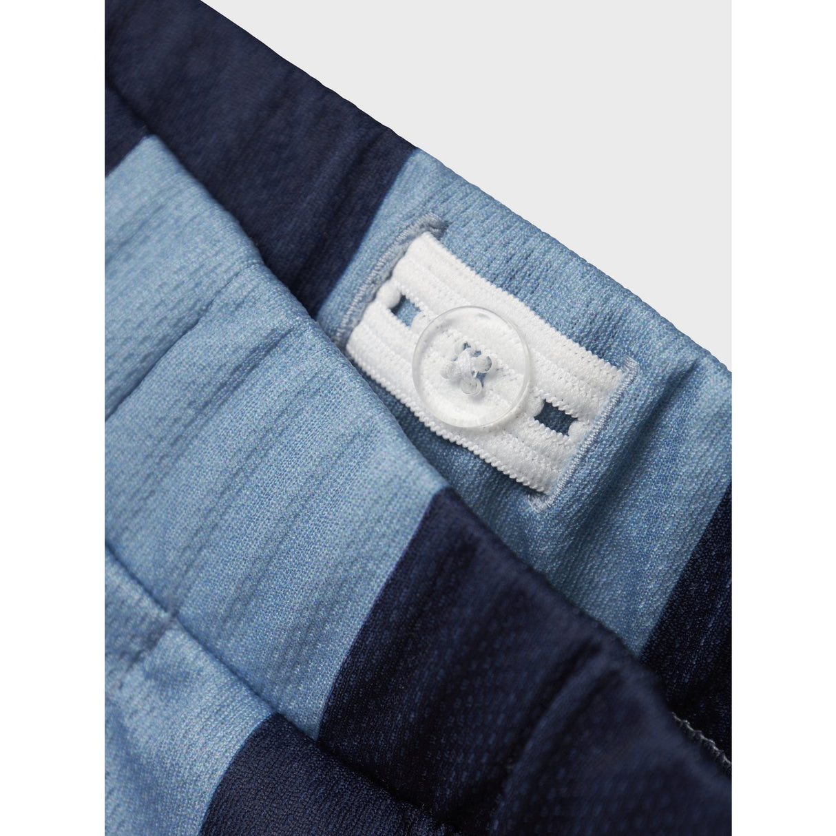 Name It Dusty Blue Nmmjakari Paw Nreg Long Poly Shorts Cplg