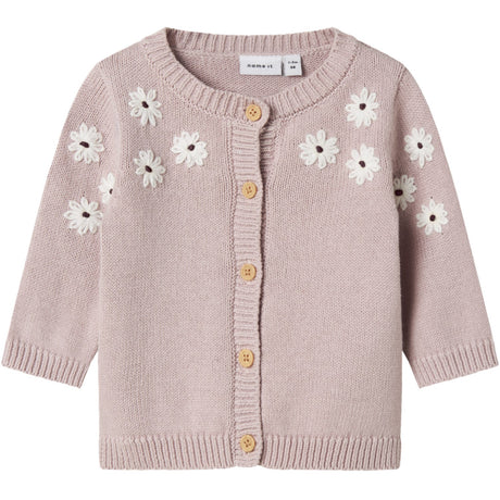 Name It Burnished Lilac Nbflaisy Ls Knit Card